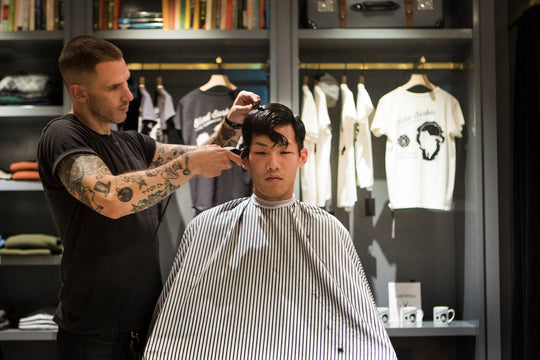 Blind Barber Visits Japan - Part 1 by Jeff Laub on Blind Barber